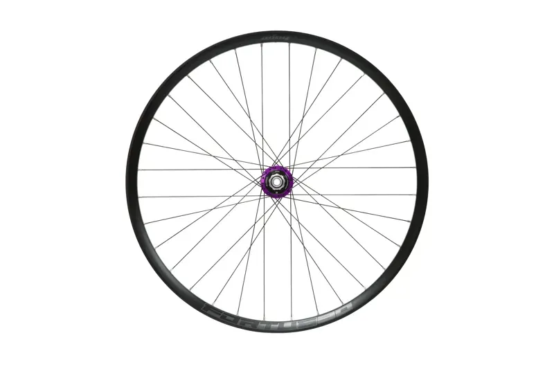 Hope Fortus 30W Pro 5 29in 6-Bolt Front Wheel in Black/Purple-4