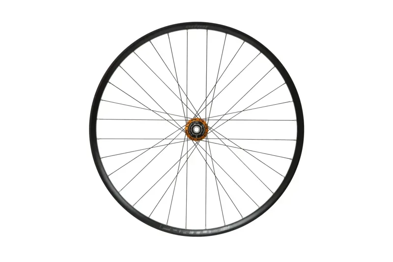 Hope Fortus 30SC Pro 5 29in 6-Bolt Boost Rear Wheel in Black/Orange-2