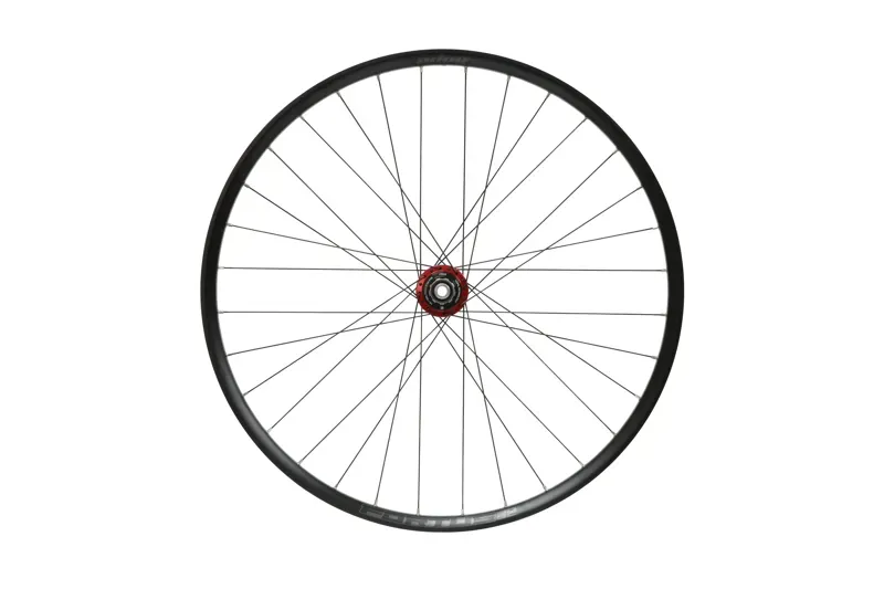 Hope Fortus 30SC Pro 5 29in 6-Bolt Boost Rear Wheel in Black/Red-2