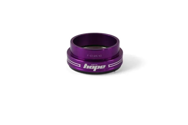 Balfes Bikes Hope F-Bottom 1.5 Traditional EC49/40 Headset in Purple | Free postage over £30, £10 off first order, price match & 0% finance.