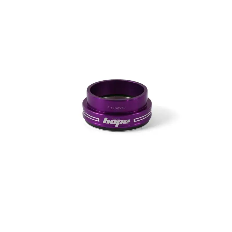 Balfes Bikes Hope F-Bottom 1.5 Traditional EC49/40 Headset in Purple | Free postage over £30, £10 off first order, price match & 0% finance.
