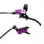 Hope Tech 4 V4 No Rotor Right Hand Brake in Black/Purple