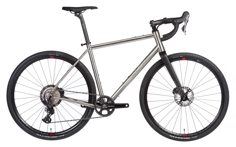 Orro Terra Ti GRX820 Gravel Road Bike 2024 in Titanium
