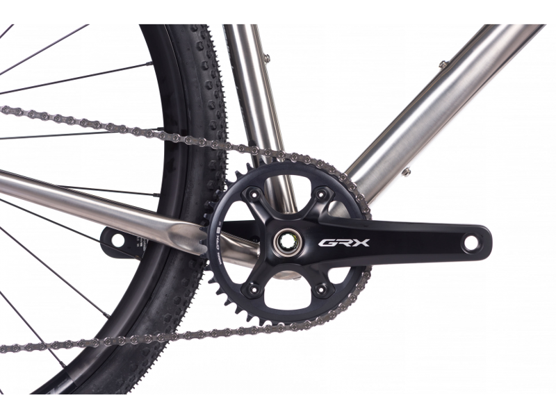 Orro Terra Ti GRX820 Gravel Road Bike 2024 in Titanium-5