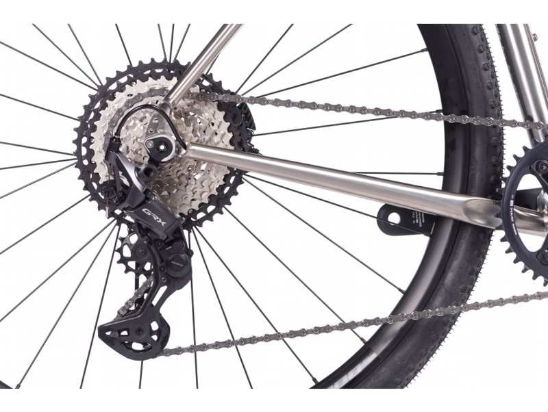 Orro Terra Ti GRX820 Gravel Road Bike 2024 in Titanium-4