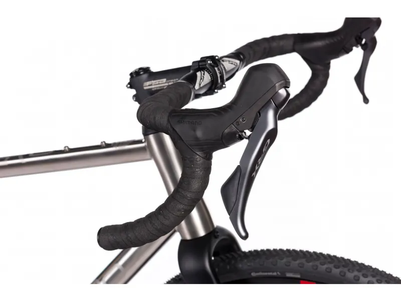 Orro Terra Ti GRX820 Gravel Road Bike 2024 in Titanium-2