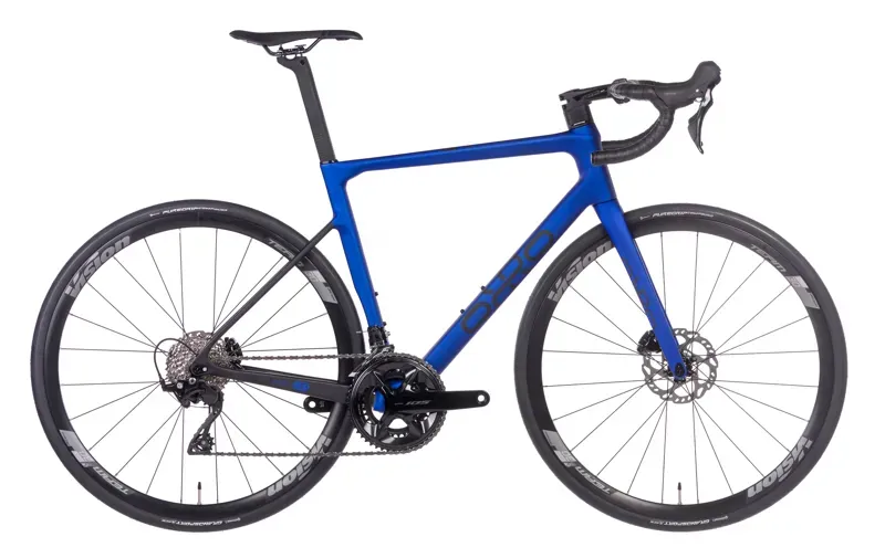 Orro Gold EVO 105 R7120 Road Bike 2025 in Black/Blue