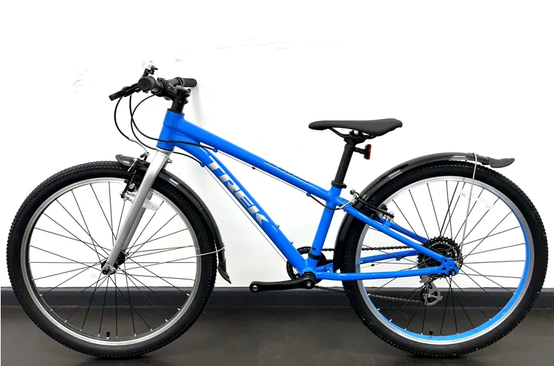 EX DISPLAY Trek Wahoo 24 inch Wheel Kids Bike 2022 in Blue-1