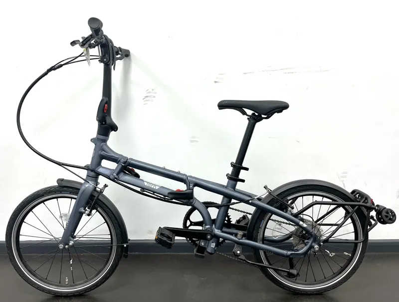 EX DISPLAY Tern BYB P8 Folding Bike 20 inch Wheels 8 Speed in Blue-1
