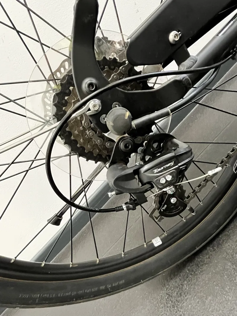 EX DISPLAY Electra Townie Go! 7D EQ Step Over Electric Hybrid Bike Medium 2023 in Black-3