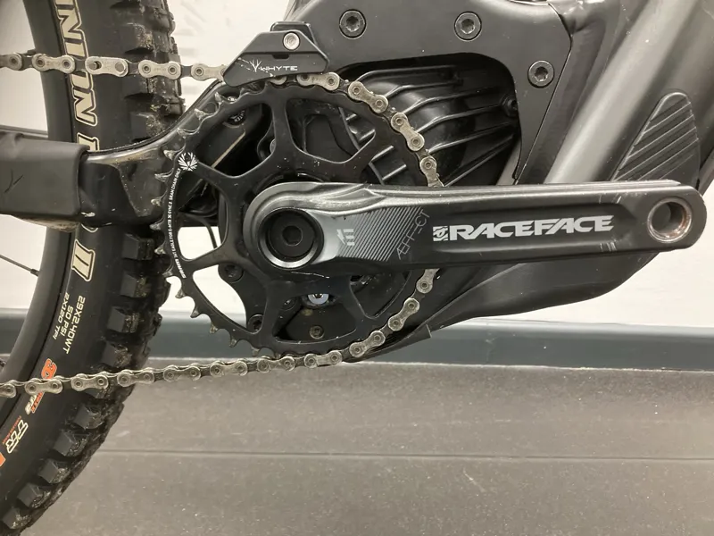 EX DEMO Whyte E-160 RSX 29er Electric Mountain Bike Medium 2023 in Matt Black -3