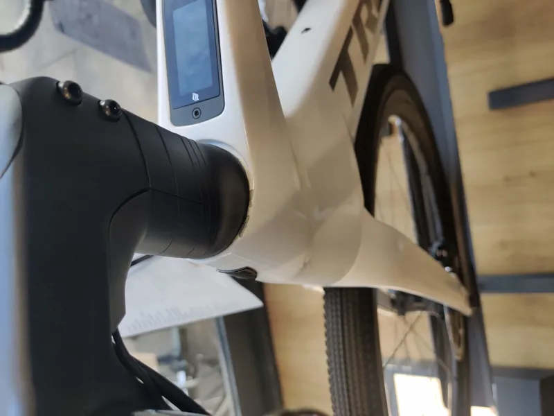 EX DISPLAY Trek Domane+ SLR 7 Etap Electric Carbon Road Bike 54cm 2023 in White-1