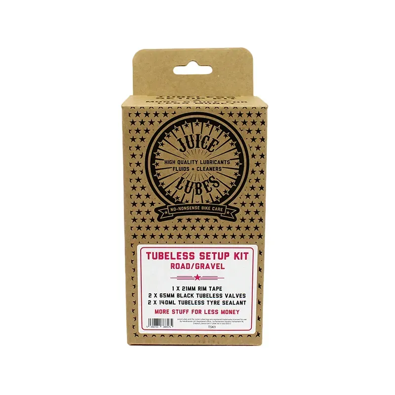 Juice Lubes Tubeless Setup Kit DH/Trail/Enduro 30mm Tape 48mm Valves-1