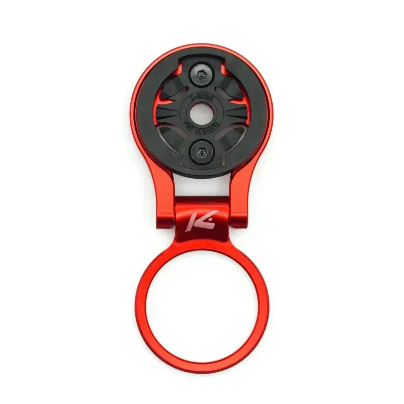 Balfes Bikes K-Edge Garmin Race Stem Mount Adjustable in Red Anodised | Free postage over £30, £10 off first order, price match & 0% finance.