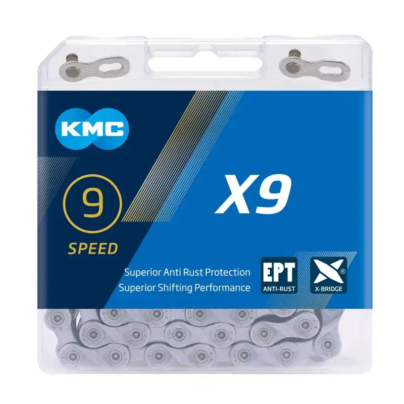 Balfes Bikes Kmc KMC X9 EPT Chain 114L | Free postage over £30, £10 off first order, price match & 0% finance.