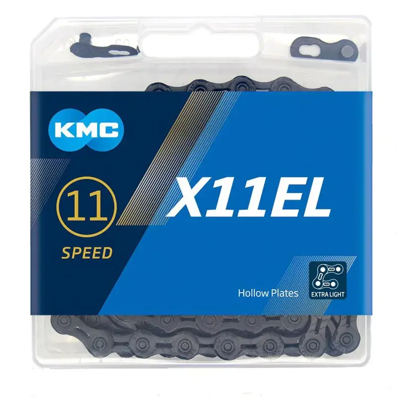Balfes Bikes Kmc KMC X11EL Chain 118L in Black | Free postage over £30, £10 off first order, price match & 0% finance.