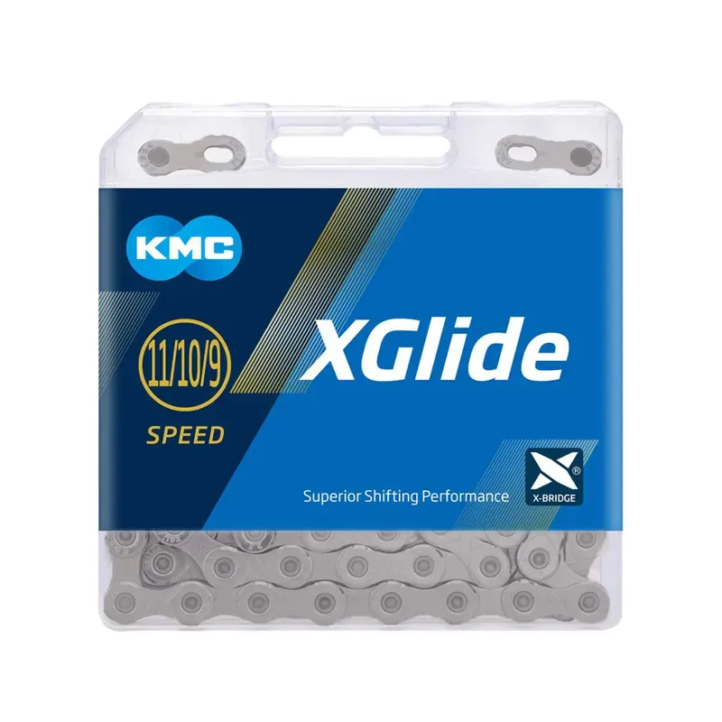 KMC X-Glide Cues Chain 118L in Grey