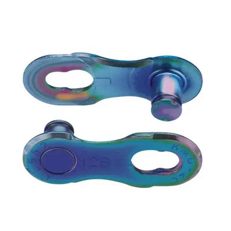 Balfes Bikes Kmc KMC MissingLink 12NR 12-Speed Chain Link 2pcs in Aurora Blue | Free postage over £30, £10 off first order, price match & 0% finance.