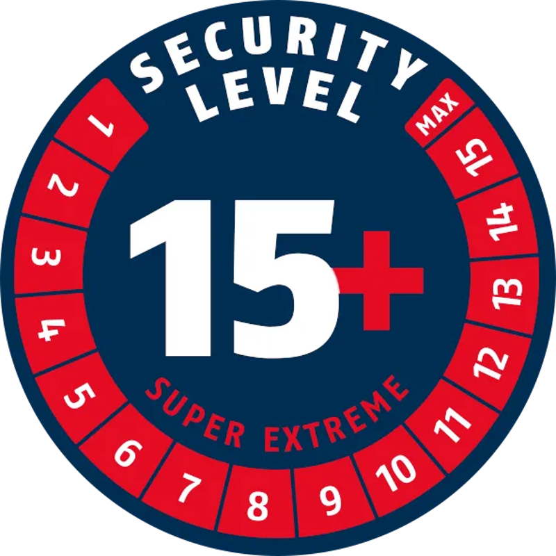 Abus Granit Super Extreme 2500 U Lock in Black-5