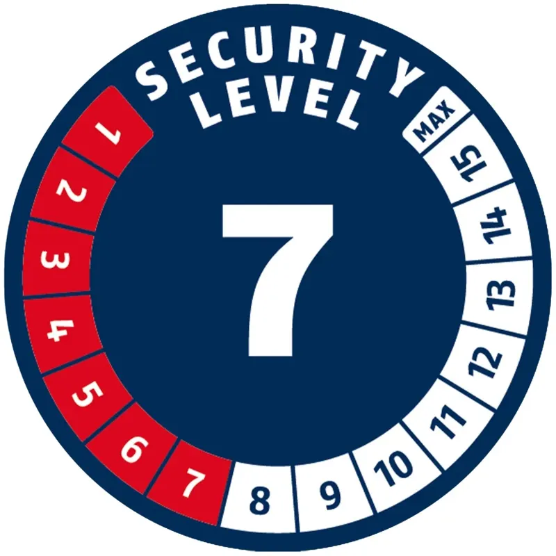 Abus 1385 85cm Chain Lock in Black-1