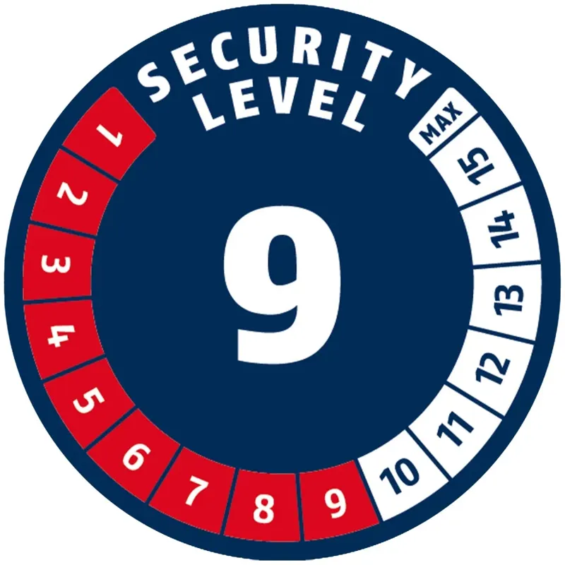 Abus Bordo 6100 Folding Combination Lock 90cm with SHFL Bracket in Black-3