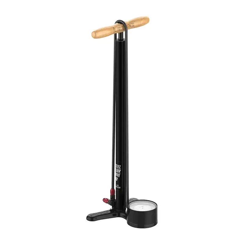 Balfes Bikes Lezyne Steel HV Floor Drive 3.5 Pump Flat In Black | Free postage over £30, £10 off first order, price match & 0% finance.
