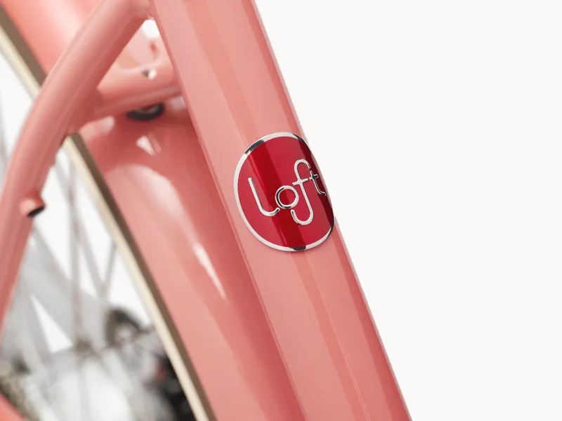 Electra Loft Go! 7D EQ Step-Thru Electric Hybrid Bike 2024 in Coral Fade-3