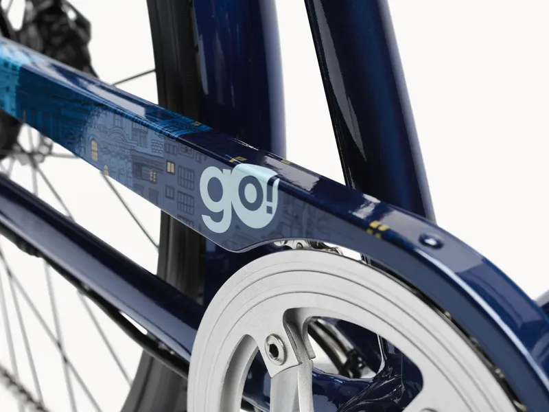 Electra Loft Go! 7D EQ Step-Thru Electric Hybrid Bike 2024 in Indigo-2