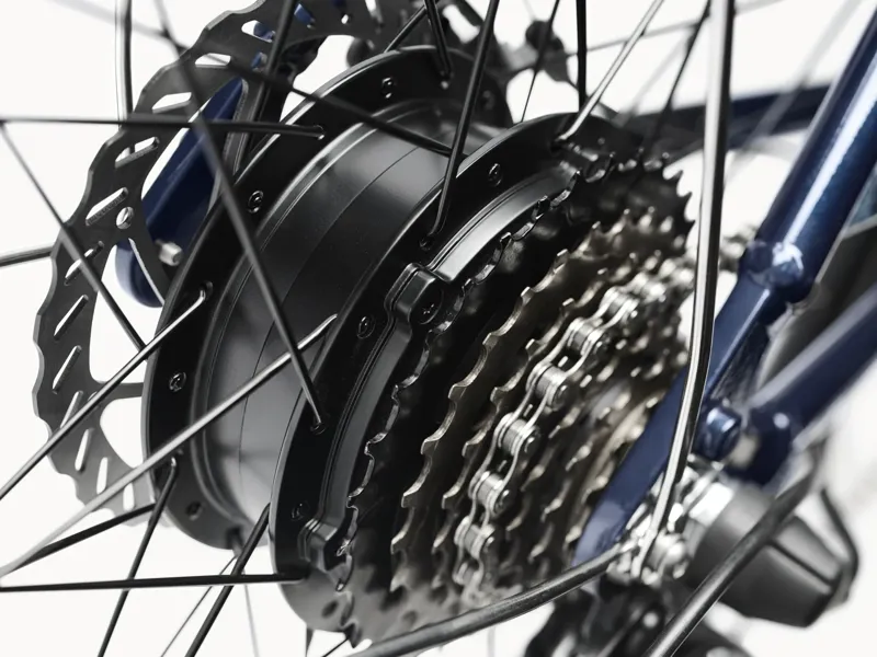 Electra Loft Go! 7D EQ Step-Thru Electric Hybrid Bike 2024 in Indigo-4