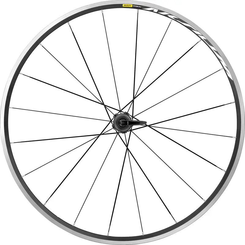Balfes Bikes Mavic Aksium Rim Brake Quick Release 700c Shimano HG Road 11/12x Rear Road Wheel in Black | Free postage over £30, £10 off first order, price match & 0% finance.