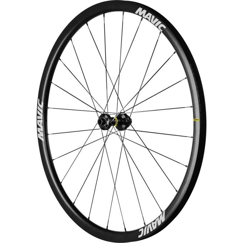 Mavic Ksyrium 30 Disc Centre Lock 700c Front Wheel in Black-1