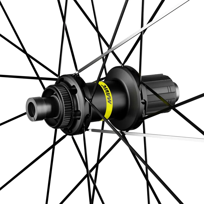 Mavic Ksyrium S Disc Centre Lock 700c Shimano HG Road 11/12x Rear Road Wheel in Black-1