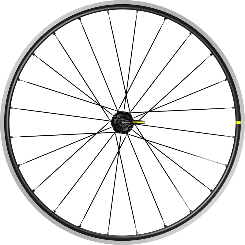 Balfes Bikes Mavic Ksyrium S Rim Brake Quick Release 700c Campagnolo 9/12x Rear Road Wheel in Black | Free postage over £30, £10 off first order, price match & 0% finance.