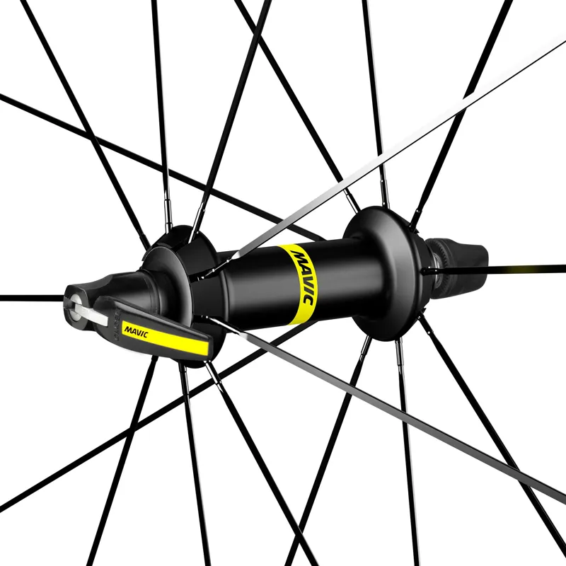 Mavic Ksyrium S Rim Brake Quick Release 700c XDR Road Wheel Pair in Black-3