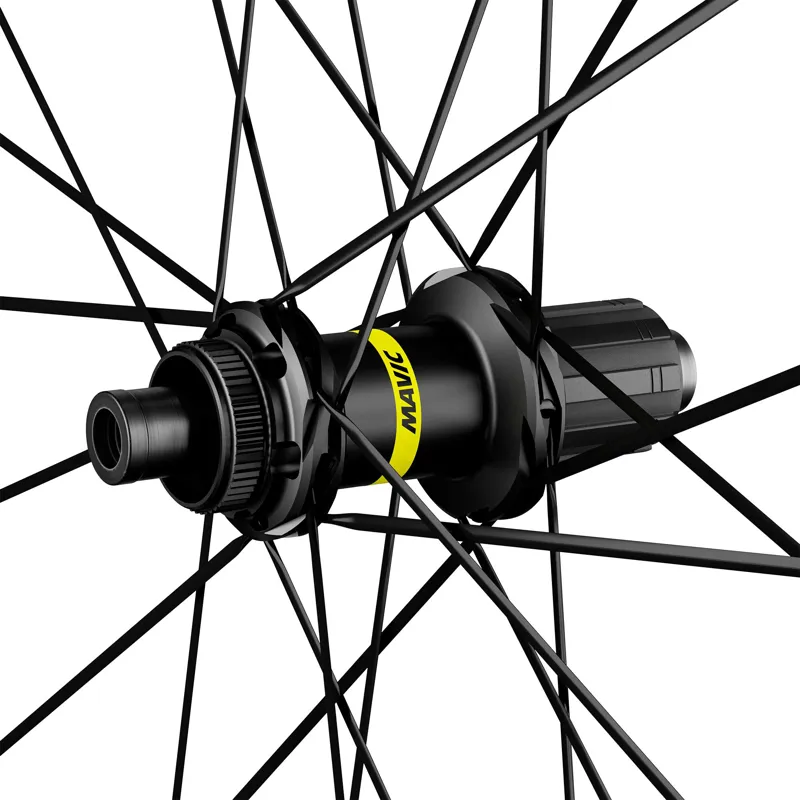 Mavic Ksyrium SL Disc Centre Lock 700c Shimano HG Road 11/12x Road Wheel Pair in Black-4