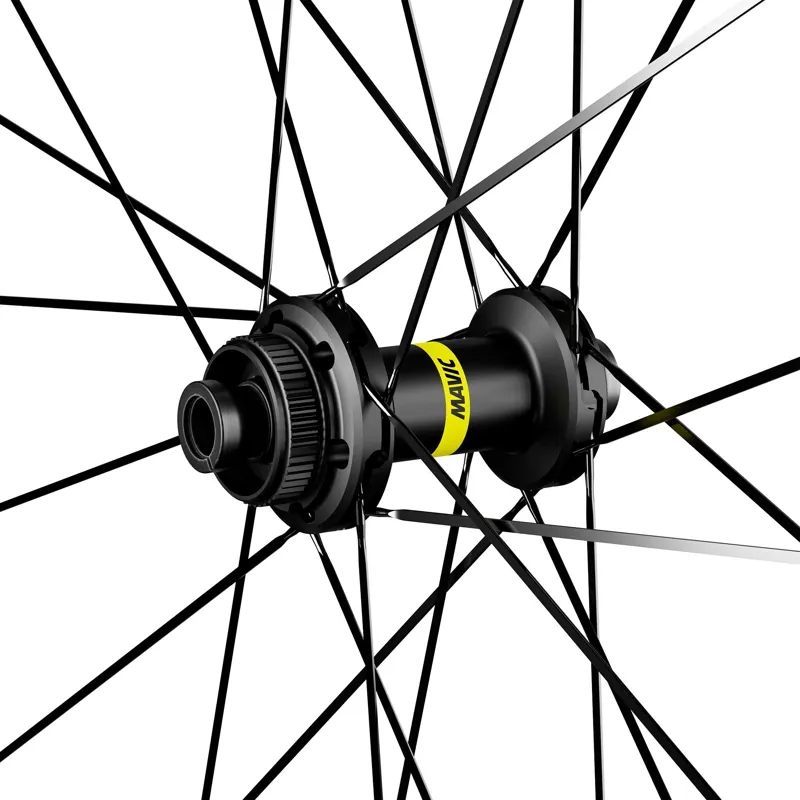 Mavic Cosmic SL 45 Centre Disc Lock Brake 700c Front Road Wheel in Black-1