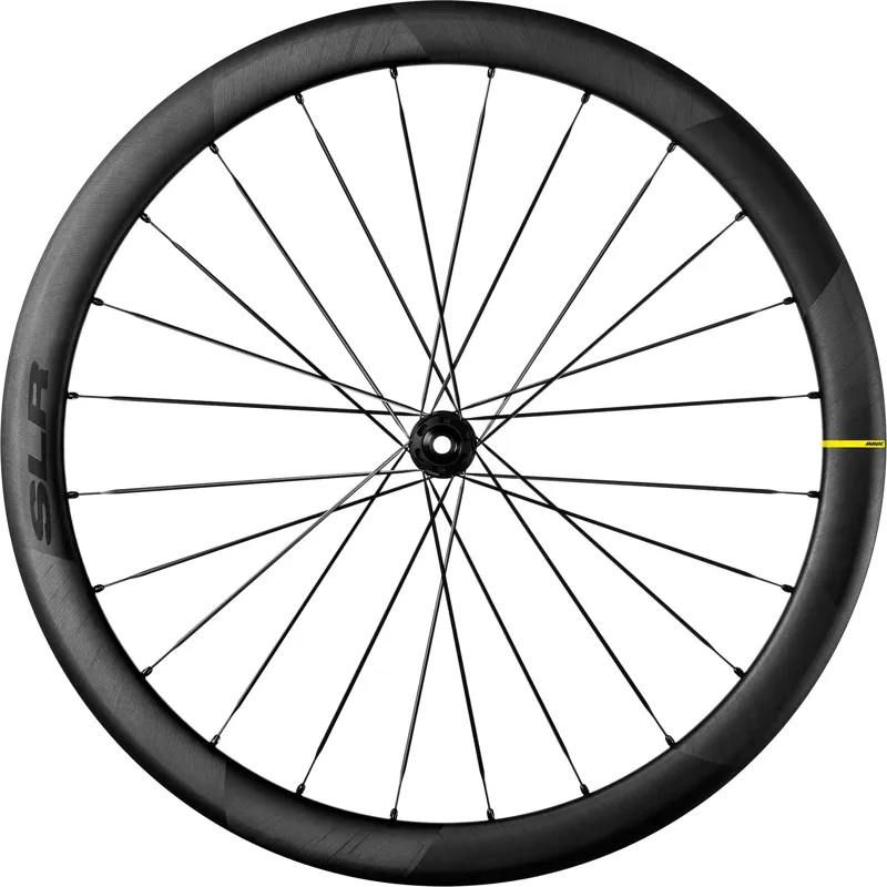 Mavic Cosmic SLR 45 Disc Centre Lock 700c Campagnolo 9/12 Road Wheel Pair in Black-1