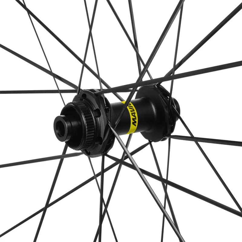 Mavic Cosmic SLR 45 Disc Centre Lock 700c Shimano HG Road 11/12 Road Wheel Pair in Black-2