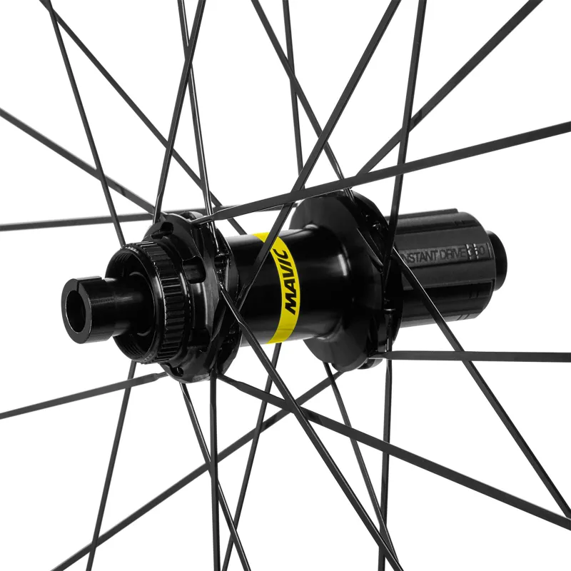 Mavic Allroad Disc Centre Lock 650b Shimano HG Road 11/12 Gravel Wheel Pair in Black-4