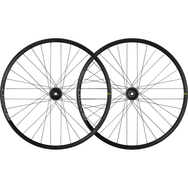 Mavic E-Speedcity 1 Centre Lock 650B XDR Road Wheel Pair in Black