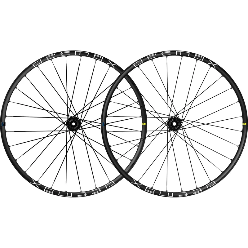 Mavic E-Deemax S 30 29in Centre Lock Boost Shimano Microspline Road Wheel Pair in Black