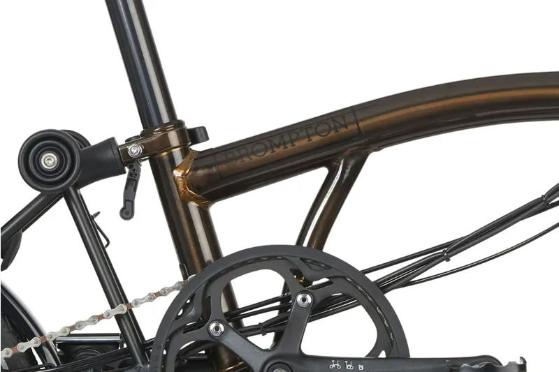 Brompton Electric C Line 4-speed Folding Bike 2025 in Black Lacquer-6