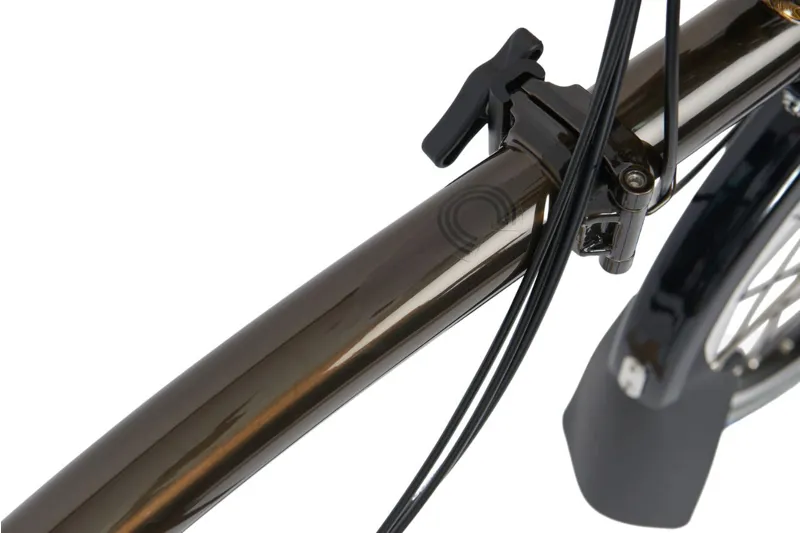 Brompton Electric C Line 4-speed Folding Bike 2025 in Black Lacquer-7