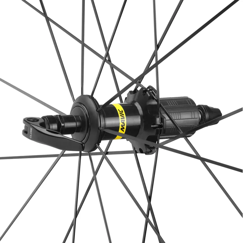 Mavic Crossride UB 26in Rim Brake Quick Release Shimano M10 Rear MTB Wheel in Black-1