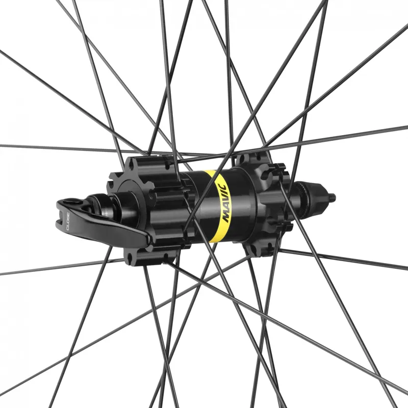 Mavic Crossride FTS-X 26in 6 Bolt Quick Release Front MTB Wheel in Black-1