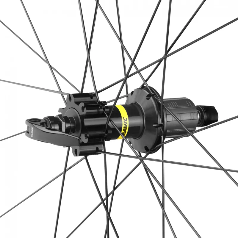 Mavic Crossride FTS-X 26in 6 Bolt Quick Release Shimano M10 Rear MTB Wheel in Black-1