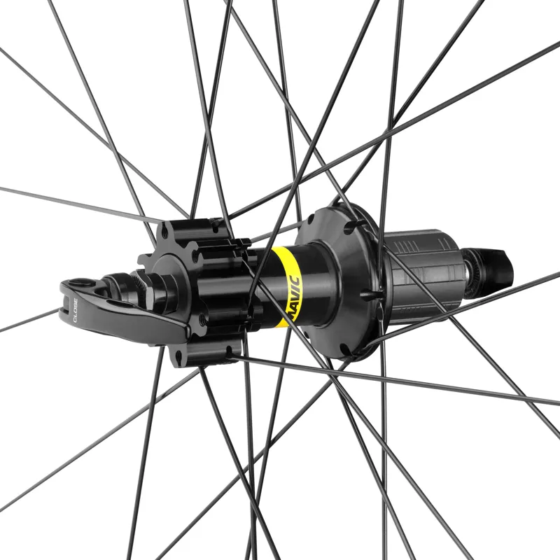 Mavic Crossride FTS-X 27.5in 6 Bolt Quick Release Shimano M10 Rear MTB Wheel in Black-1