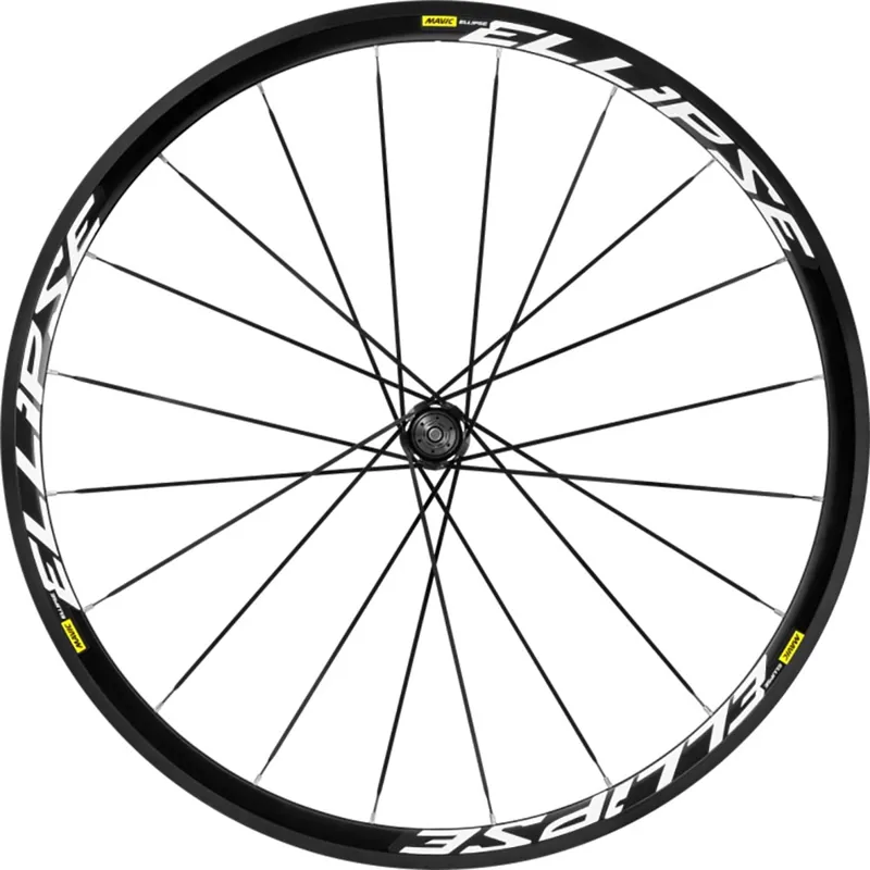 Mavic Ellipse Rim Brake 700c Road Wheel Pair in Black-1
