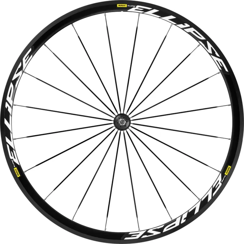 Mavic Ellipse Rim Brake 700c Road Wheel Pair in Black-3
