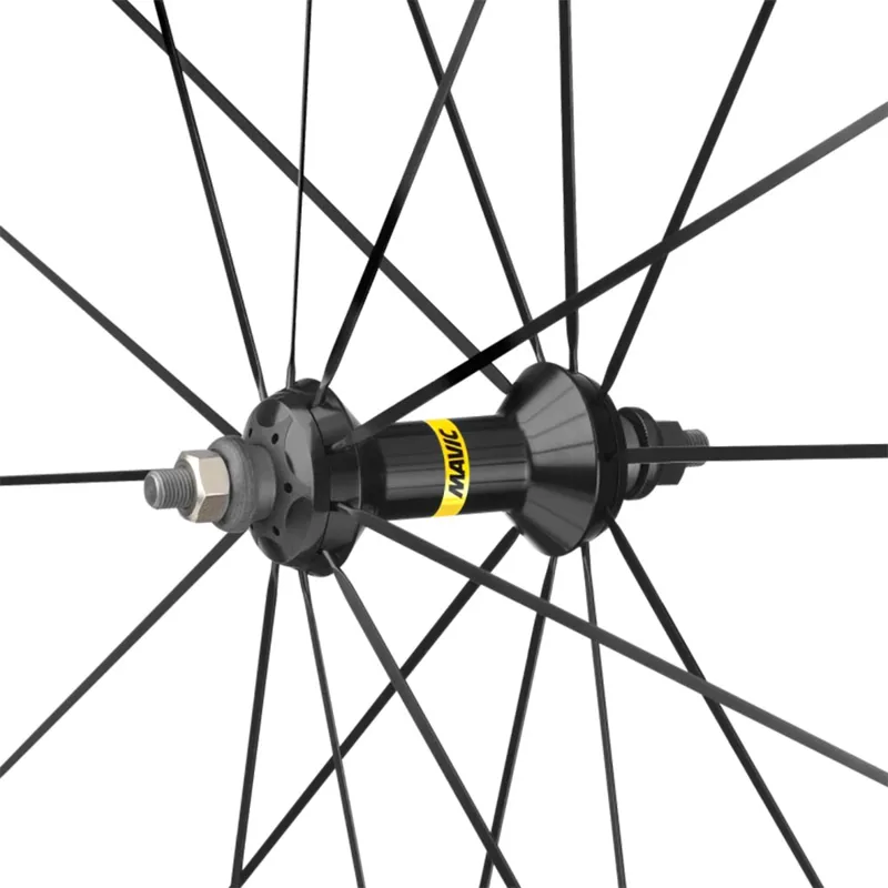 Mavic Ellipse Rim Brake 700c Road Wheel Pair in Black-4